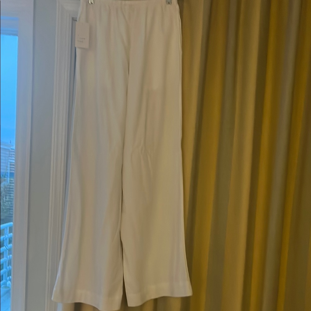 Linen White Women's Pants, XS, NWT - Picture 4 of 8